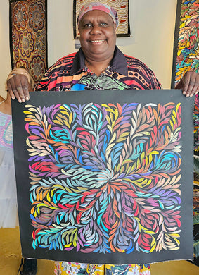 Louise Numina Napananka - 60 x 60 cm