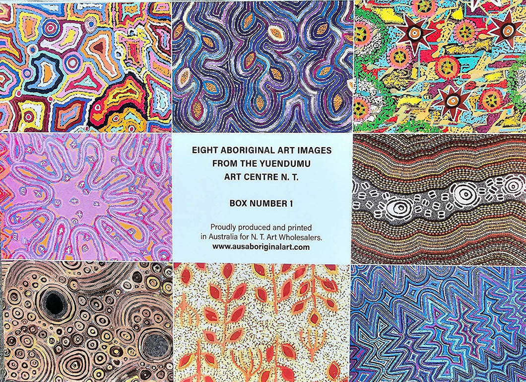 Ethical Aboriginal gift cards box set