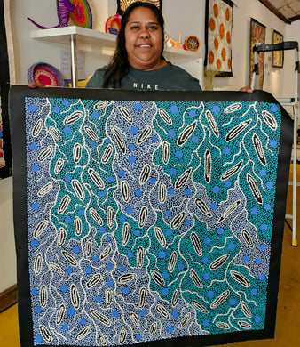 Zahri Sultan - 95 x 95 cm