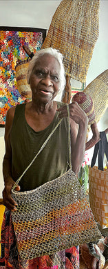 Dulcie Malimara - Pandanus woven bag