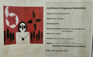 Rufina Manglomarra - Wandjina spirit