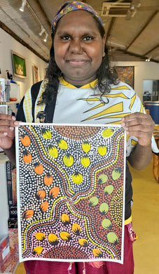 Sharon Turner Nakamarra - 40 x 30 cm