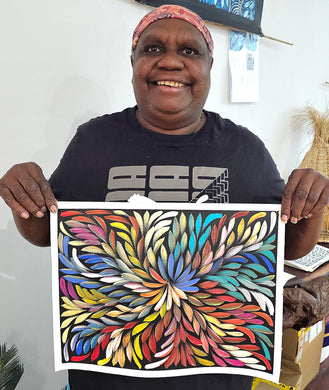 Louise Numina Napananka - 40 x 30 cm