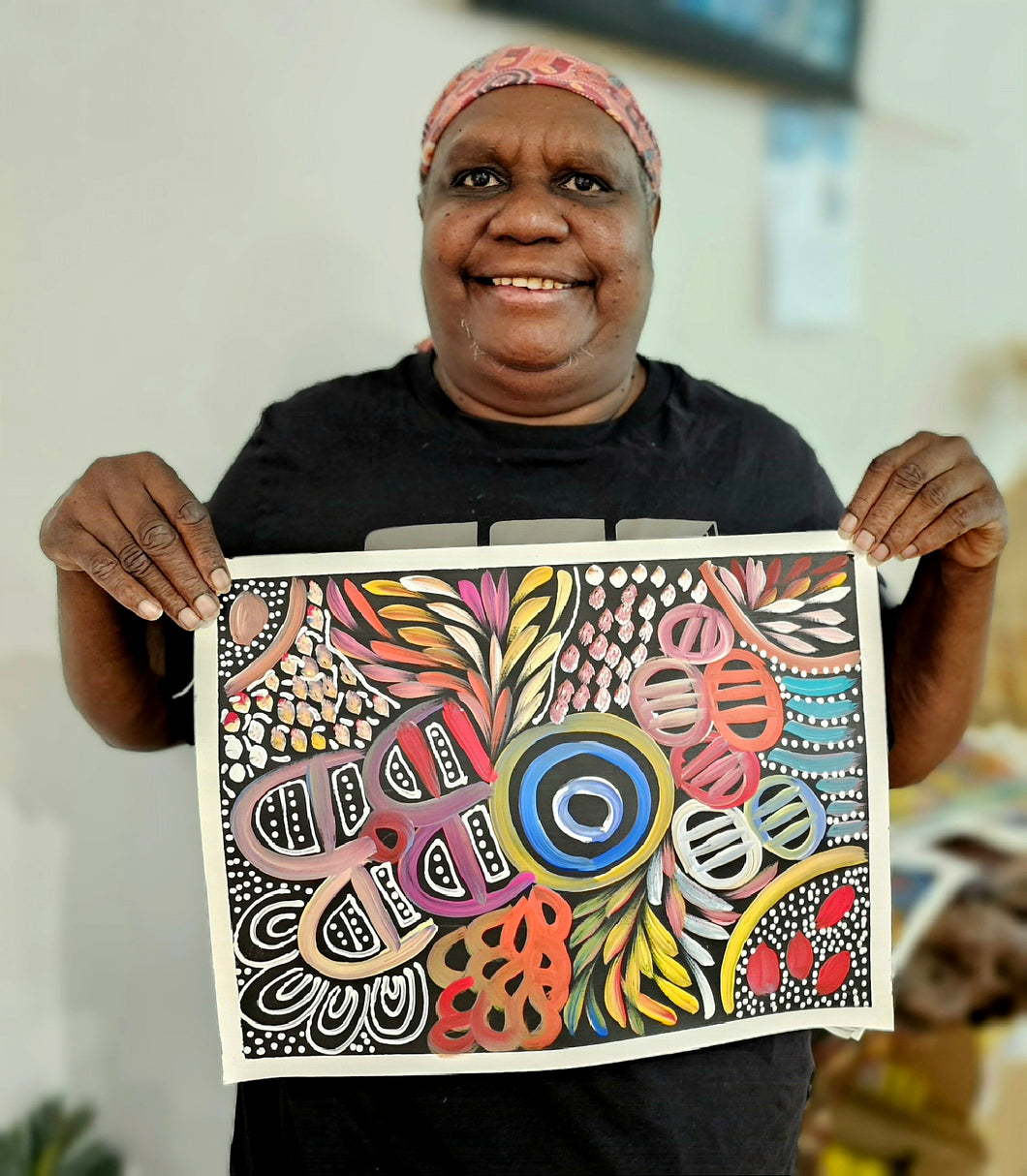 Dreamtime Atnangkerre Country - Louise Numina