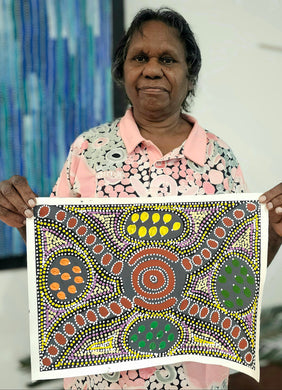 Collecting bushtucker - Caroline Numina
