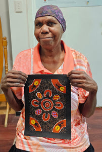 Collecting bush plum and honeyants - Jacinta Numina
