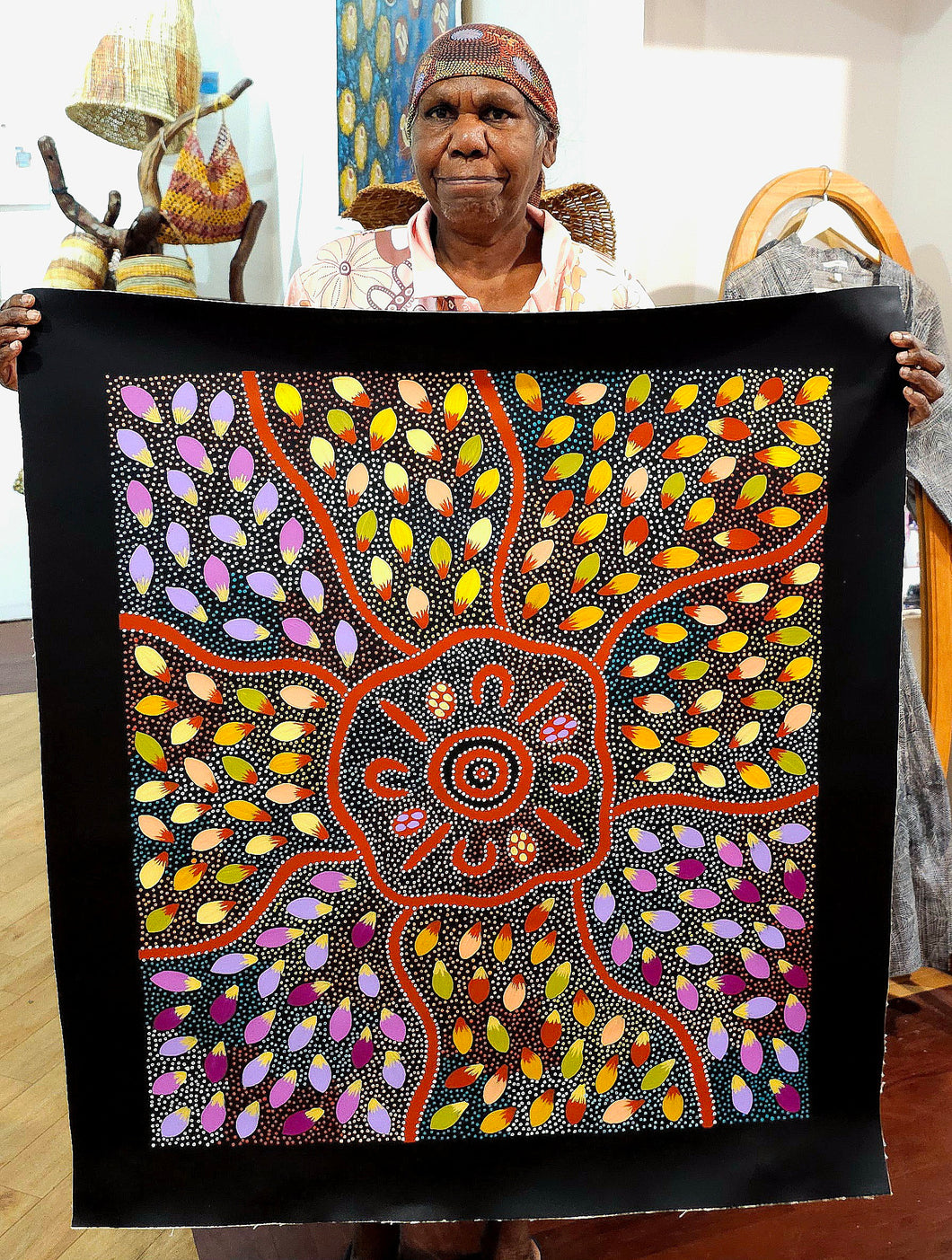 87 x 75 cm - Jacinta Numina