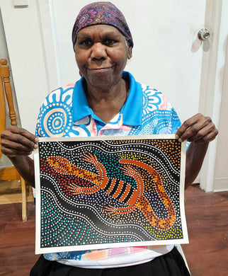 Goanna Dreaming - Jacinta Numina