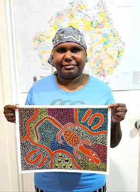 Sharon Turner Nakamarra - 40 x 30 cm