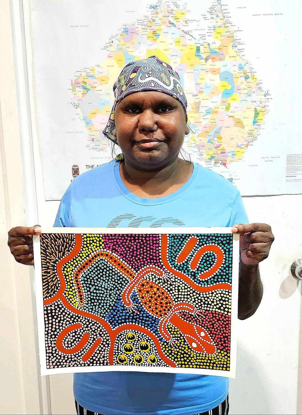 Sharon Turner Nakamarra - 40 x 30 cm