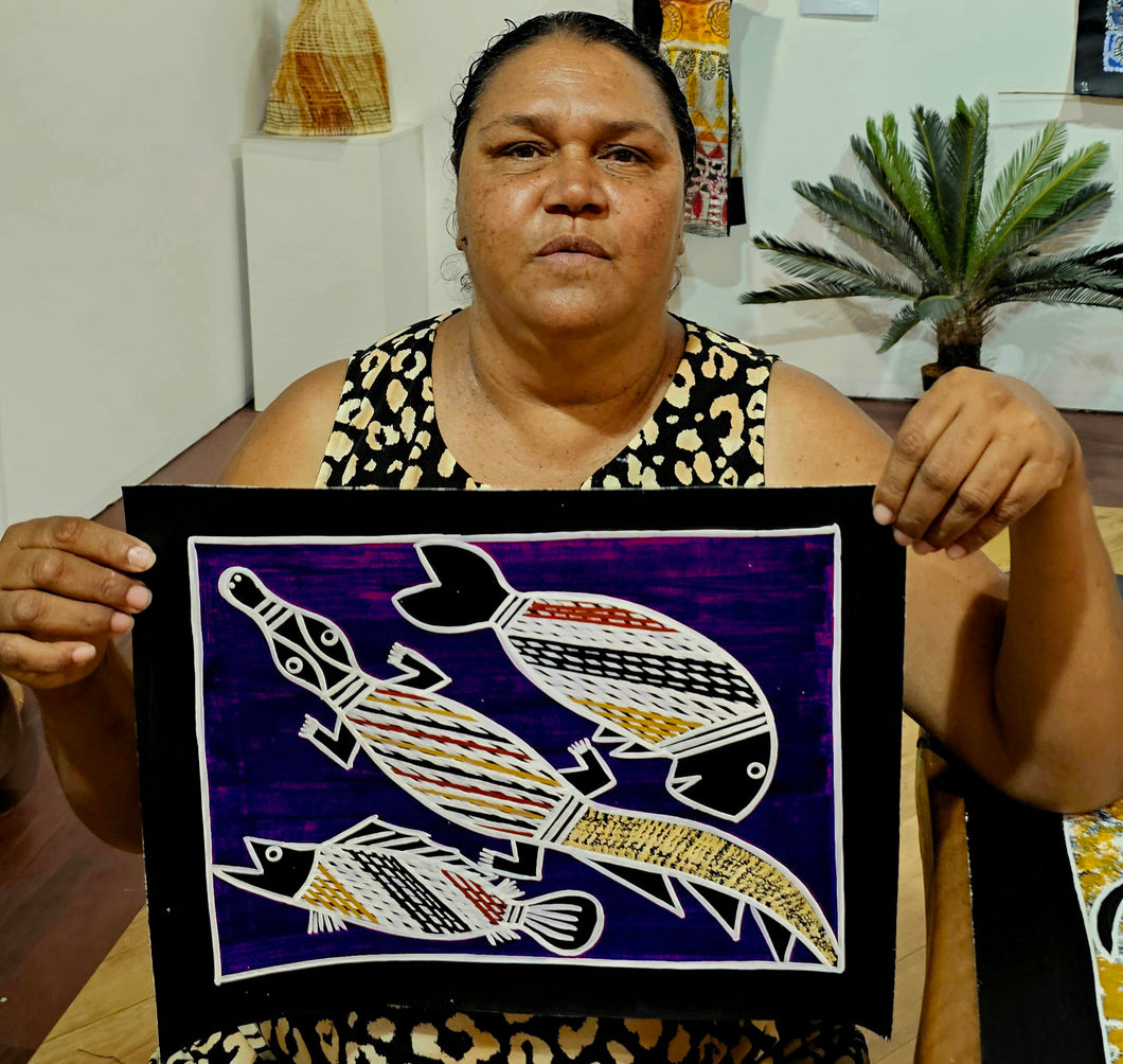 Baru, dugong and barramundi at Yirrkala.