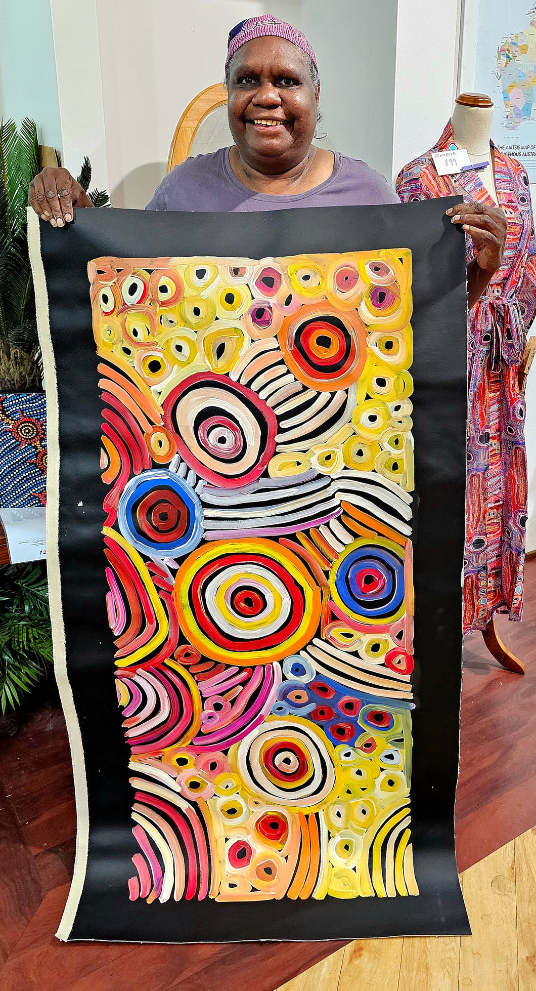 130 x 50 cm - Louise Numina Napananka