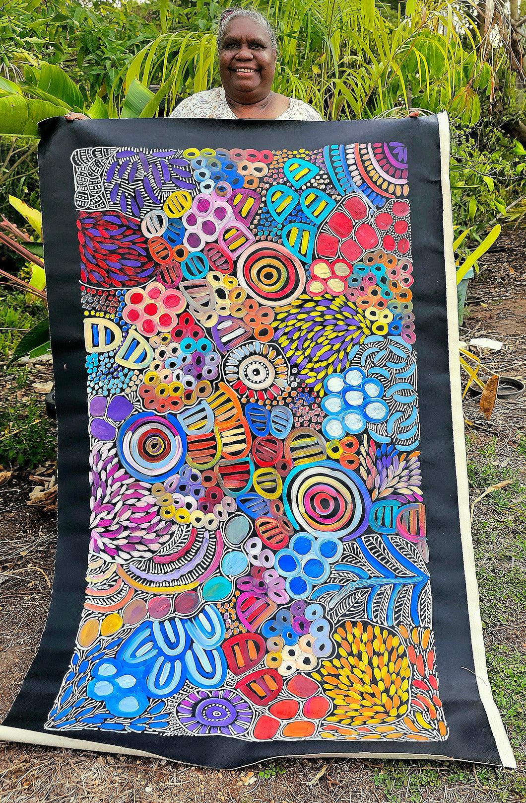 150 x 88 cm - Louise Numina Napananka
