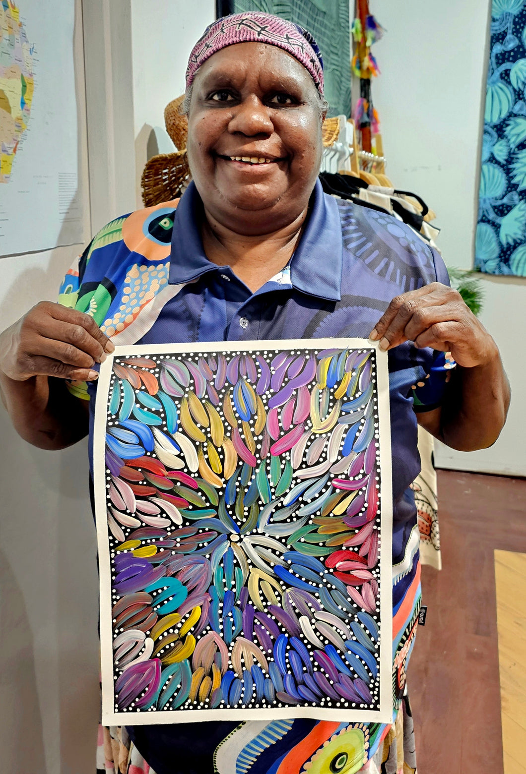 Louise Numina Napananka - 40 x 30 cm