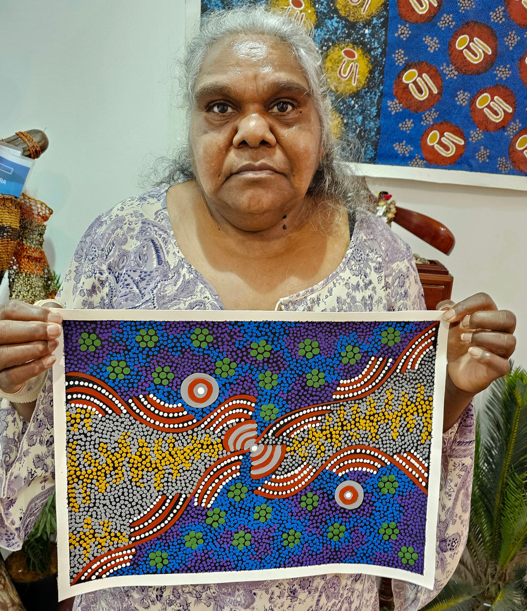 Emily Mbitjana - 40 x 30 cm