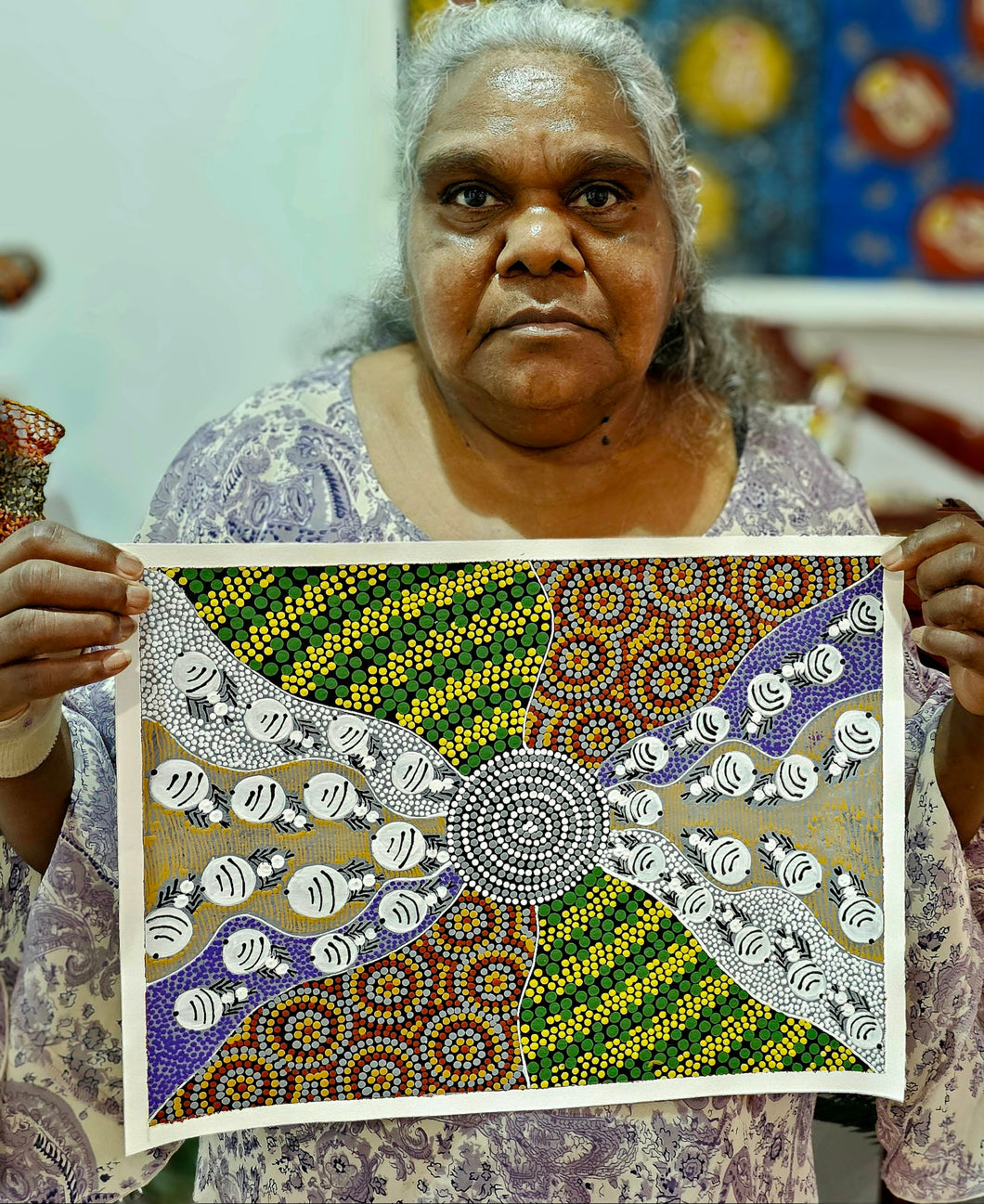 Emily Mbitjana - 40 x 30 cm