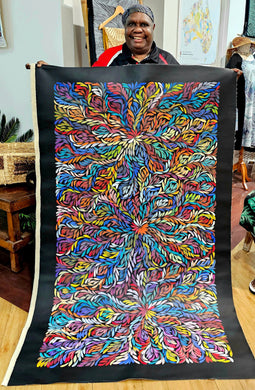 **Louise Numina Napananka - bush medicine leaves Woman healing story