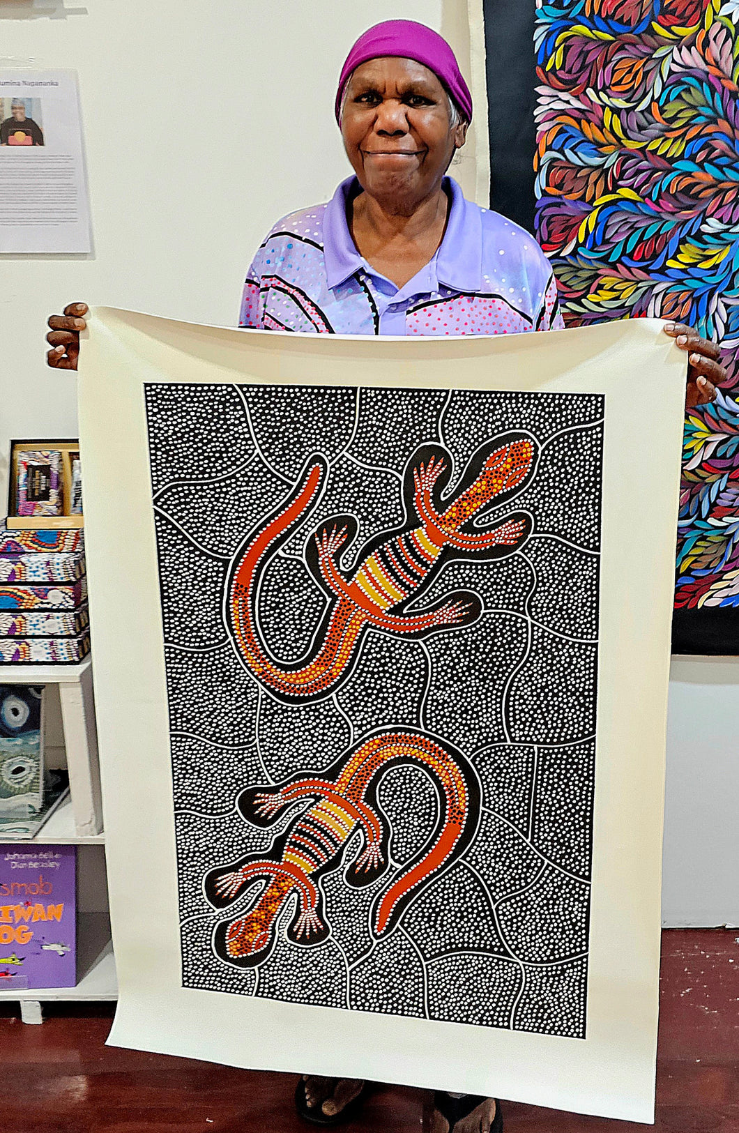 Goanna Dreaming - Jacinta Numina