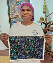 Thorny Lizard Dreaming - 40 x 30 cm